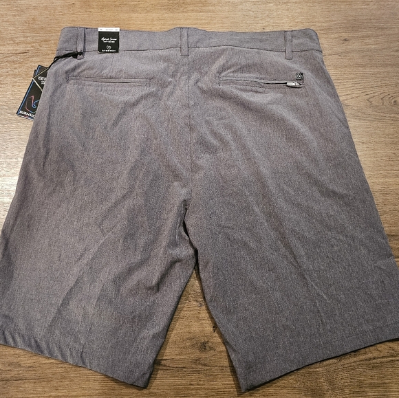 Men shorts, Burnside, 36 waist grey, new - Picture 2 of 7